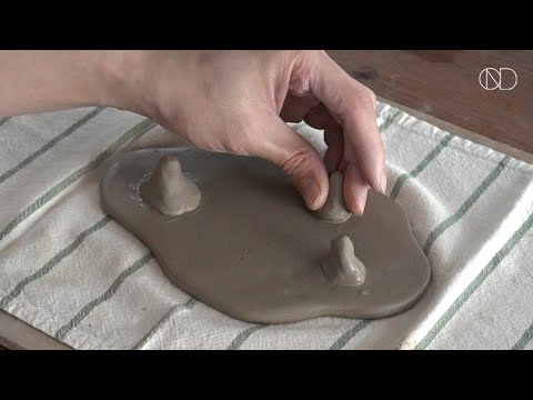 다리가 있는 도자기 접시 만들기  : Making a ceramic plate [ONDO STUDIO]
