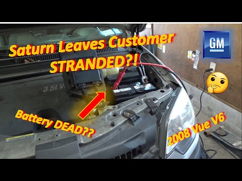 Saturn Leaves Customer STRANDED?! ('08 Vue V6 DEAD BATTERY? Parts Cannon Fired!)