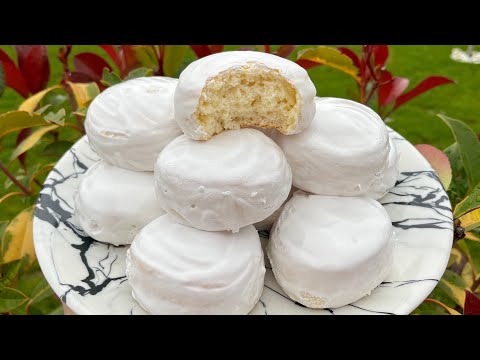 Biscotti bianchi come la neve ❄️ al gusto di limone 🍋