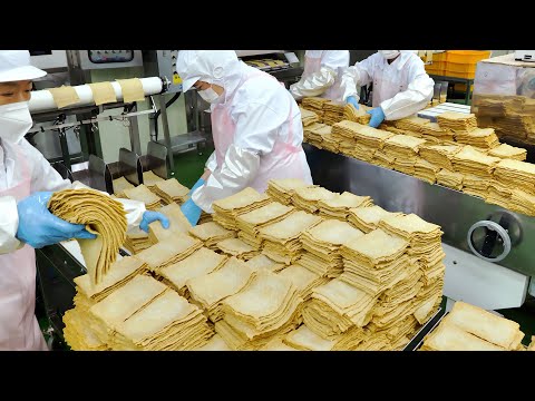 How Amazing Korean Fish Cakes are Made | Korean Street Food