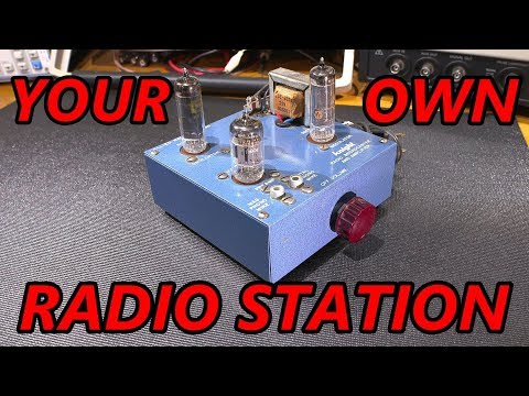 Your Own Radio Station! The Knight Radio Broadcaster And Amplifier!