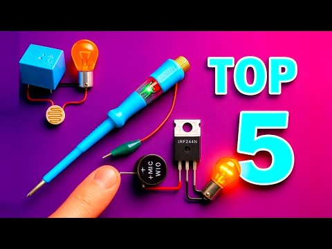 TOP5 Easy Electronic Projects: Simple And Practical Circuits