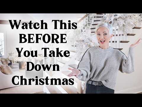 Don’t Pack Away Christmas Decor Until You Watch This