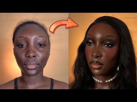 HOW TO PROPERLY GLAM A DARK SKIN | DARK SKIN MAKEUP TUTORIAL.
