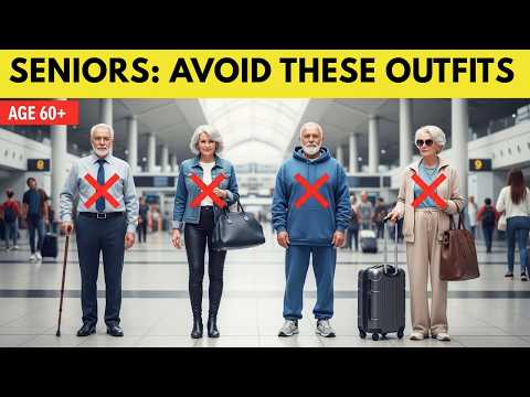 10 Travel Outfits Seniors Should NEVER Wear to the Airport!