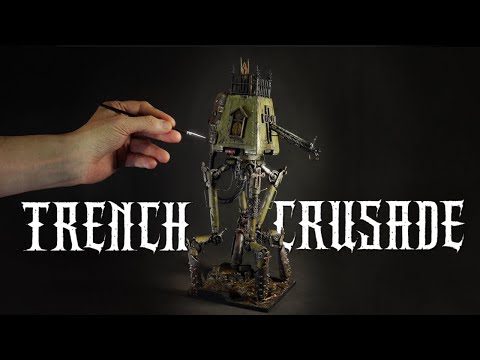 TRENCH CRUSADE Flamer Mech - 100% BUILT From JUNK!