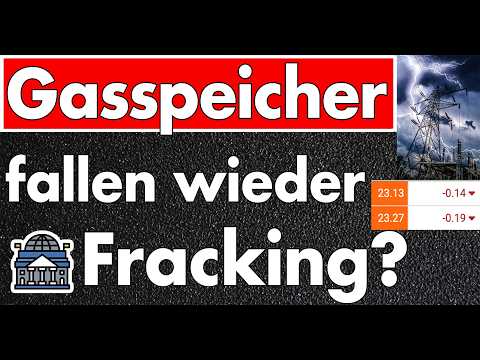 Gasspeicher sinken, Gaspreise fallen, Gasimporte fallen - Speicherbefüllung? Fehlanzeige!