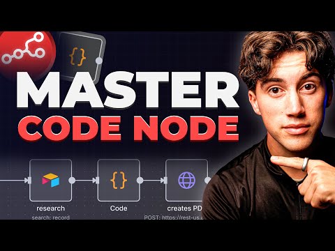 N8N Code Node: Full Guide for Non-Coders! (Better Agents)