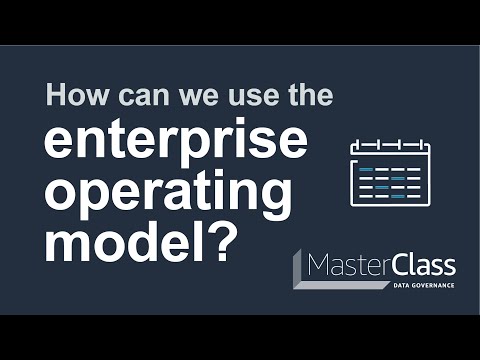 How can we use the enterprise operating model? | Amazon Web Services