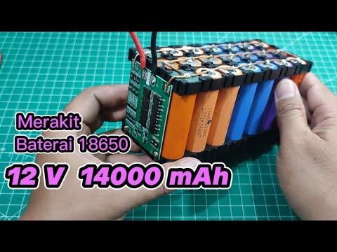 How to Assemble a 18650 12 Volt 14000 mAh Battery | DIY Lithium Battery 18650 12 Volt (3S) 14000 mAh