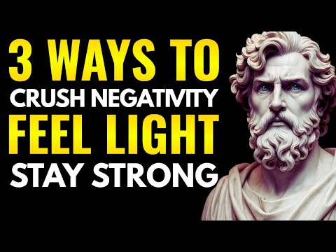 3 Ways to ELIMINATE NEGATIVE Emotions | Stoicism