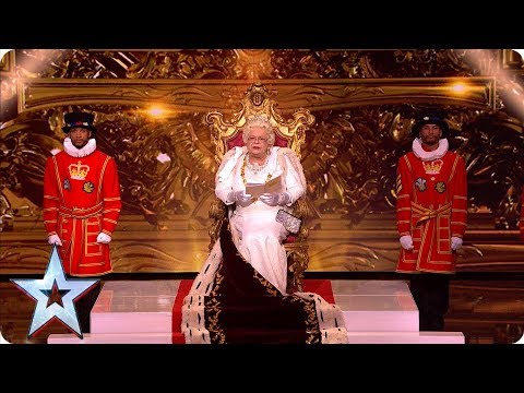 The Queen dishes out a Royal roasting! | Semi-Finals | BGT 2019