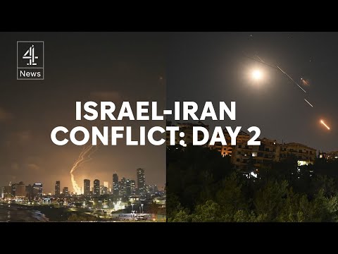 Iran-Israel conflict escalates as strikes continue for second day