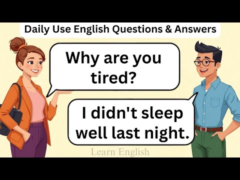 ✅ 300+ Simple English Questions & Answers  for Daily Life | Beginner Speaking Practice