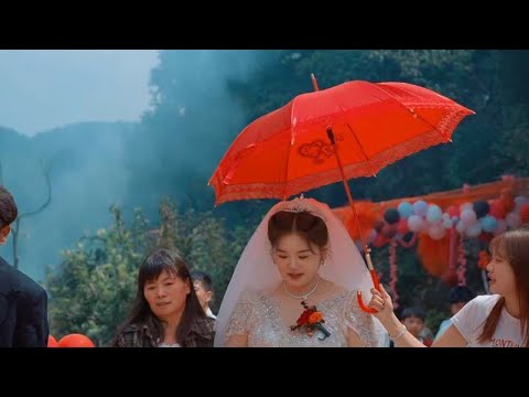 云南小伙娶贵州姑娘，婚礼布置了三天三夜，一看就是有心人，值得托付终身。#农村婚礼 #毕节小龙叔婚礼摄影 #农村婚礼天花板 #六盘水婚礼跟拍 #农村婚礼布置