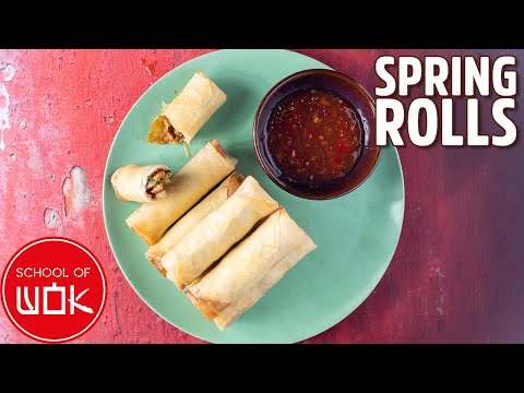 Delicious Hoisin Duck Spring Rolls Recipe!