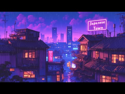 Rainy Apartment in Tokyo 🌆🌧️ Lofi Hip Hop for the Quiet Hours | Chillstream by The Japanese Town