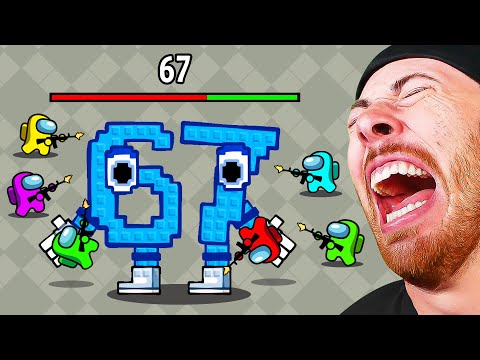 Mini Crewmate VS ITALIAN BRAINROT! (Among Us Animations)