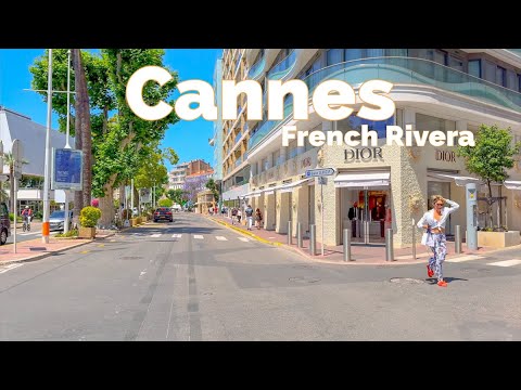 Cannes, France [4K] – Glamour, Beaches & The Sun of the French Riviera
