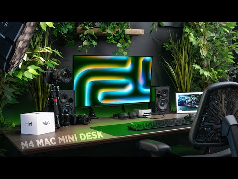 The ULTIMATE M4 Mac Mini Productivity Desk Setup