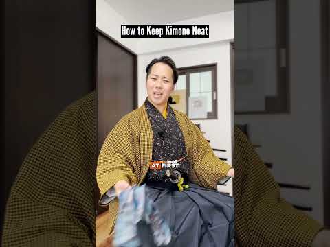 Wrap THIS to Keep Your Kimono Neat