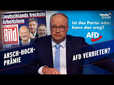 1.000 Euro geschenkt: So will die Ampel mehr Leute zum Arbeiten bringen | heute-show vom 11.10.2024