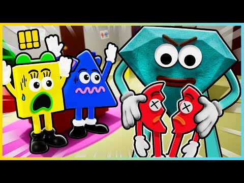 절대 '이 모양'을 만나지 마세요!! 위험에 빠진 모양들을 구해줘!! [새상놀이터]