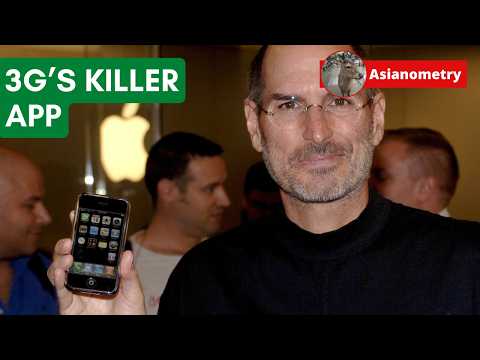 The iPhone was 3G's Killer App