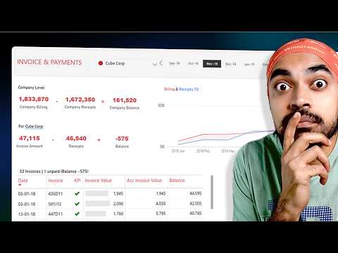 Build an Invoice and Payment Tracking Dashboard in Power BI
