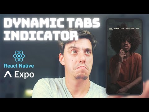 React Native Animated Tabs & Animated Indicator using FlatList