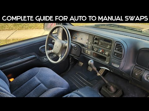 Ultimate OBS GMT400 Auto to Manual Transmission Swap Video