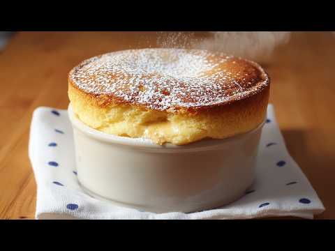 Super Fluffy Vanilla Soufflé: 2 Eggs, 100% Delicious, 0% Stress!