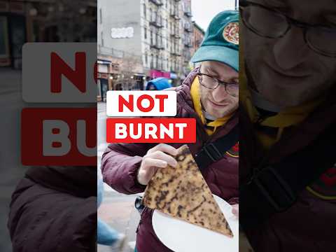 This Pizza Is NOT BURNED!