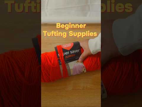 Beginner Tufting Supplies in 2025 #rugtufting