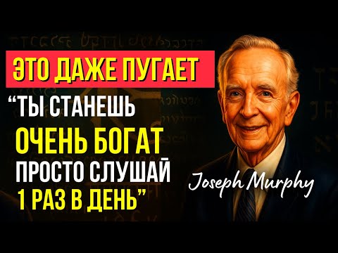 Слушай 1 раз в день! Деньги ПРИХОДЯТ ИЗ НИОТКУДА | Джозеф Мёрфи