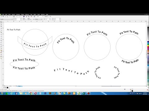 Coreldraw Tips & Tricks Fit Text to Path for Beginners / Type Text Around a Circle / CorelwaliSarkar