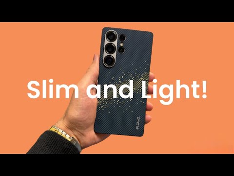 Pitaka Tactile Woven Case... Solid Minimal Option! | Samsung Galaxy S25 Ultra