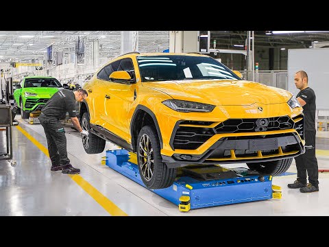 Building Lamborghini Urus by Hands From Scratch Inside Italia’s Best Factory