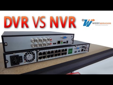 Diferencia DVR y NVR Ventajas y Desventajas