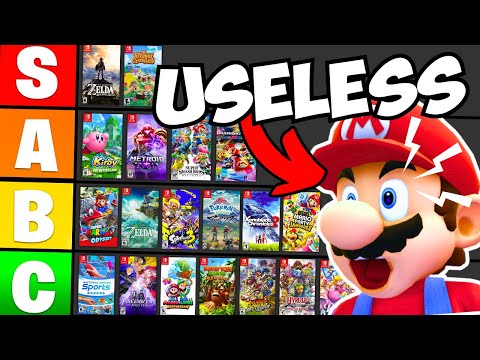 Ranking the BEST Nintendo Switch Games