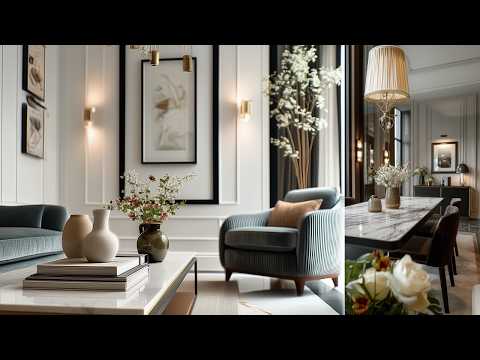 Modern Transitional Interior: Next Level High-End Decor with Elegant Furniture and Warm Colors