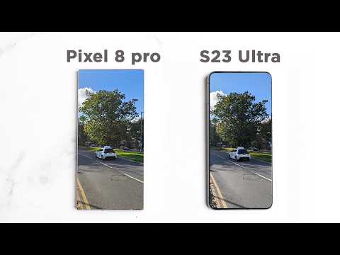 Google Pixel 8 Pro vs Samsung Galaxy S23 Ultra - Ultimate Camera Test Comparison