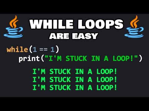 Learn Java while loops in 12 minutes! ♾️