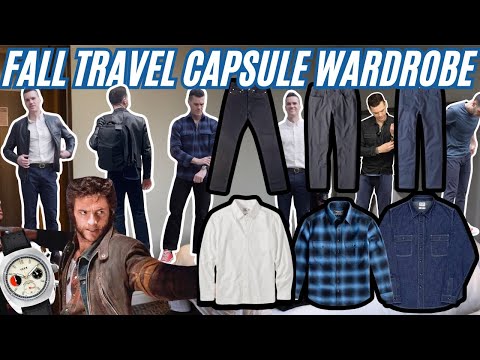 My TRAVEL Capsule Wardrobe for Cool Weather &amp; Cool Colors