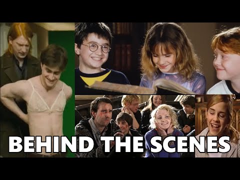 Funny and cute bloopers of Harry Potter movies Part-4 || BEHIND THE SCENES