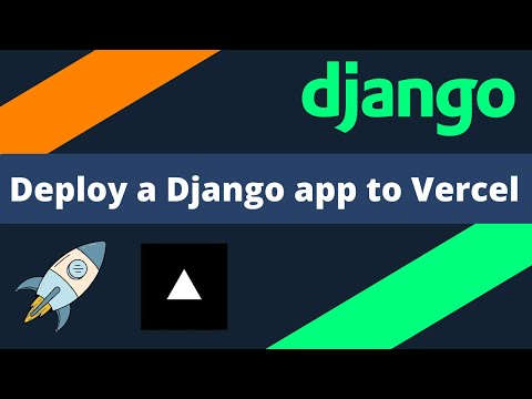 Deploy a Django web app to Vercel [FREE]