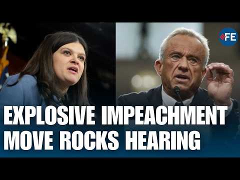 Democrat Stuns Robert F. Kennedy Jr. by Reading Impeachment Articles in Mid-Hearing | US NEWS