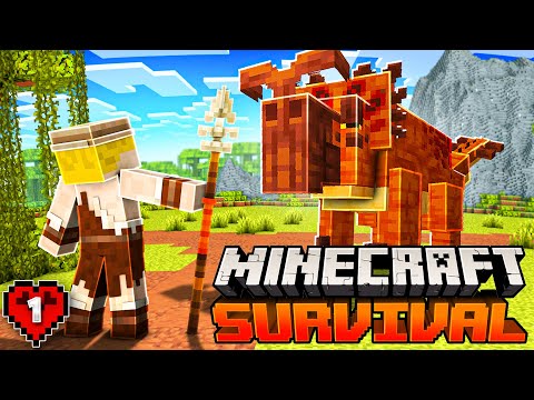 Wie viele Tage kann ich in einer Minecraft STEINZEIT überleben?