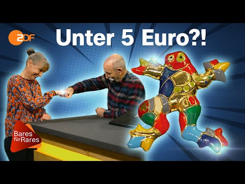 Grandioser Einkaufspreis: Trödel Brosche von weltbekannter Niki de Saint Phalle | Bares für Rares