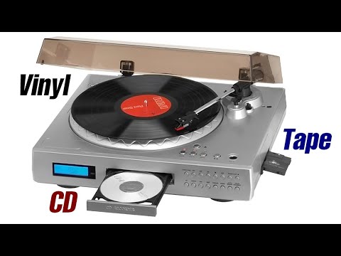 A turntable that also plays CDs & cassettes - Anders Nicholson 2655